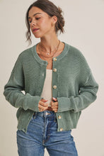 Load image into Gallery viewer, In February Waffle Stitch Cardigan
