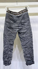 Load image into Gallery viewer, Chocolate Crinkle Suede Jogger- Also in Army
