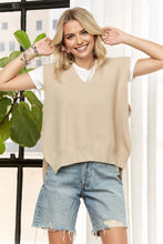 Load image into Gallery viewer, Easy Vest Top With Side Button Detail
