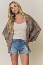 Load image into Gallery viewer, Embroidered Kimono Cardigan
