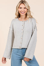 Load image into Gallery viewer, Bleecker Street Crop Knit Cardigan
