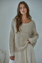 Load image into Gallery viewer, Hamptons Boatneck Knit Sweater~ arriving 1/28
