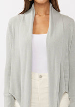 Load image into Gallery viewer, Lyla Waffle Knit Long Sleeve Tie Front Cardigan
