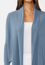 Load image into Gallery viewer, Lyla Waffle Knit Long Sleeve Tie Front Cardigan
