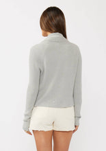 Load image into Gallery viewer, Lyla Waffle Knit Long Sleeve Tie Front Cardigan
