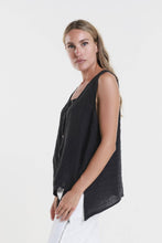 Load image into Gallery viewer, Augusta Linen Button Front Top~ more colors coming
