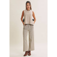Load image into Gallery viewer, In February Ribbon Whipstitch Sweater Vest
