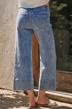 Load image into Gallery viewer, Bon Mid Rise Stretch Denim Wide Leg Front Seamed Jeans Pants~ 11/20 arrival
