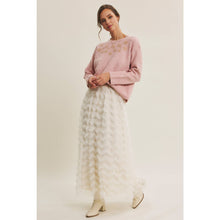 Load image into Gallery viewer, Blush Embroidery Sweater
