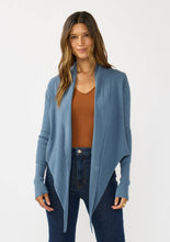 Load image into Gallery viewer, Waffle Tie Front Cardigan
