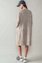 Load image into Gallery viewer, Jessica Long Knit Cardigan w/ Thumbhole
