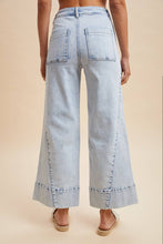 Load image into Gallery viewer, Brooke Denim Cropped Wide Flare Jean~ NEW! coming 6/22
