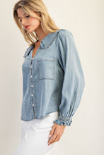 Load image into Gallery viewer, Jane Mineral Wash Blouse
