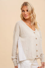 Load image into Gallery viewer, Lilette Stripe Back Cardigan
