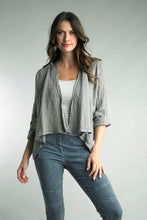 Load image into Gallery viewer, Tempo Paris Tab Linen Jacket
