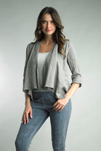 Load image into Gallery viewer, Tempo Paris Tab Linen Jacket
