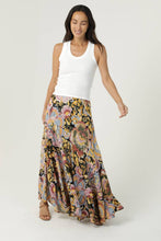 Load image into Gallery viewer, Nostalgia Bias Cut Maxi Skirt~ Black Swirl - Coming next week

