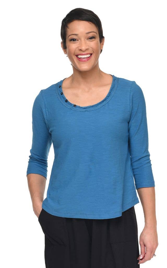 Bowen Jolie Top in Azure