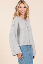 Load image into Gallery viewer, Bleecker Street Crop Knit Cardigan
