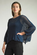 Load image into Gallery viewer, Tempo Paris Crochet Knit Top~ in several colors

