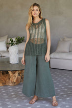 Load image into Gallery viewer, Marla Linen Smocked Palazzo Pants~ in more colors
