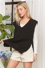 Load image into Gallery viewer, Easy Vest Top With Side Button Detail
