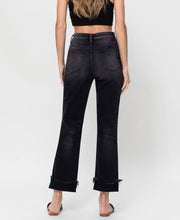 Load image into Gallery viewer, Flying Monkey High Rise Button up cuffed Jeans
