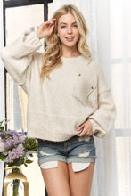 Load image into Gallery viewer, Adora Cozy Knit with Pocket Sweater

