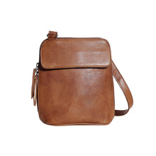 Load image into Gallery viewer, Lucy Handcrafted Leather Crossbody~ also in cognac
