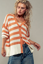 Load image into Gallery viewer, Montauk Stripe Cardigan
