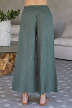 Load image into Gallery viewer, Marla Linen Smocked Palazzo Pants~ in more colors
