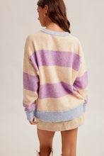 Load image into Gallery viewer, Hem &amp; Thread Big Stripe Sweater~ arriving 10/28
