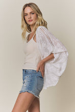 Load image into Gallery viewer, Embroidered Kimono Cardigan
