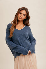 Load image into Gallery viewer, Maddie Scallop Edge Sweater
