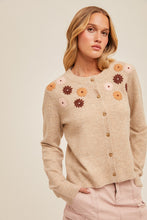 Load image into Gallery viewer, Emma Autumn Flower Cardigan
