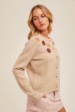 Load image into Gallery viewer, Emma Autumn Flower Cardigan
