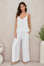 Load image into Gallery viewer, Kaia Slip Linen Top- also in beige

