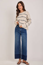 Load image into Gallery viewer, Bon Mid Rise Wide Leg Front Seam Jeans~ arrival 11/27
