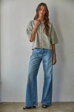 Load image into Gallery viewer, Kelly Knit Sweater Quarter Sleeve Button Up Cardigan~ also in Navy
