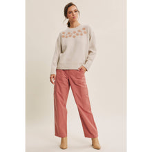 Load image into Gallery viewer, Blush Embroidery Sweater
