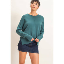 Load image into Gallery viewer, Morrigan Roll Neck Seam Detail Sweater~ arriving 10/20

