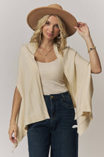Load image into Gallery viewer, Open Sleeve Soft Knit Cardigan/Poncho
