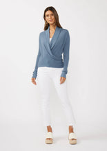 Load image into Gallery viewer, Lyla Waffle Knit Long Sleeve Tie Front Cardigan
