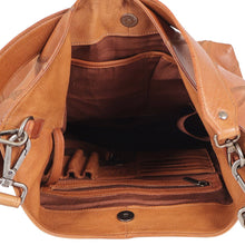 Load image into Gallery viewer, Bree Diamond Leather Shoulder Bag~ now in Cognac
