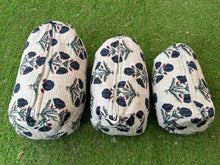 Load image into Gallery viewer, Floral Printed Toiletry/Cosmetic/Travel Bags (3 sizes)~ coming soon!

