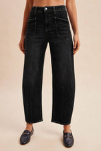 Load image into Gallery viewer, Stretch Denim Slim Barrel Leg Jeans
