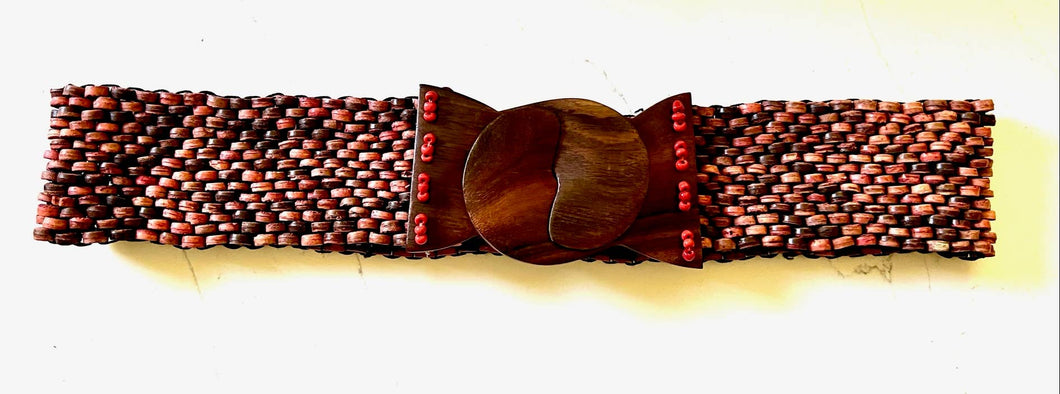 Coco Beaded Stretch Belt