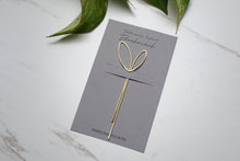 Load image into Gallery viewer, Sprout Botanical Brass Bookmark
