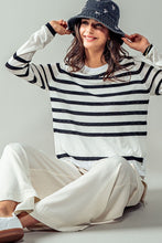 Load image into Gallery viewer, Urban Daizy Double Layer Stripe Rib Knit Top~ in many colors
