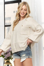 Load image into Gallery viewer, Adora Cozy Knit with Pocket Sweater
